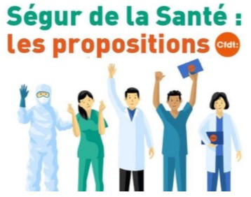 UGECAM ACCORD RÉMUNÉRATION SEGUR DE LA SANTE : LA CFDT A SIGNE !!