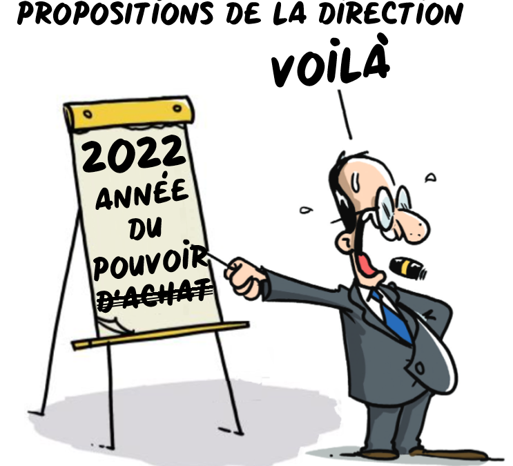 [RCIP] POUVOIR D’ACHAT ET AUGMENTATION DES SALAIRES !