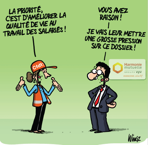 Collectif Harmonie Mutuelle : Déclarations-Avis de la CFDT sur deux sujets majeurs du CSE !
